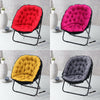 Folding Sleeper Chair with Stool Tufted Fabric Recliner Leisure Lounge Lazy Sofa