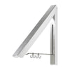 STAINLESS STEEL FOLDING WALL HANGER PORTABLE CLOTHES STORAGE ORGANISER