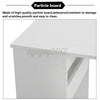 120cm Computer Desk Writing Study Table Office With Shelves Corner Study Home