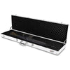 53" Long Aluminum Locking Rifle Gun Case Lock Box Shotgun Storage Box Carry Case