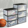 UK 1/3/5PCS Large PP Shoe Box Sneaker Display Collection Stackable For AJ&Jordan