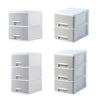 Plastic Storage Drawer Box Organizer Cabinet Home Office Table Desktop Tidy Unit
