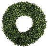 Pure Boxwood Artificial Topiary Hanging Grass Purple/Green Wreath Wedding Decor