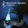 3D LED Guitar Night Light & Bluetooth Speaker, Acrylic, 5 Colour Lights