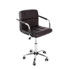 Modern Office Swivel Computer Desk PU Leather Study Chair Height Adjustable