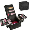 Large Women Vanity Case Beauty Box Make up Cosmetic Nail Tech Storage Use Travel