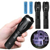 Rechargeable 120000 lumens P70 High Power LED Flashlight USB Torch + Battery UK
