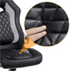 Office Gaming Chair Adjustable Computer Swivel Chair with Arms and Back Support