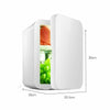 8L Portable Mini Fridge Top Electric Bedroom Ice Box Office Cooler Refrigerator