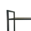 Kitchen Storage Rack 2 Tier Microwave Oven Pan Holder Iron Shelving Corner Shelf