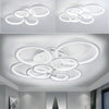 LED CoolWhite Ceiling Light 4/6/8 Lights Modern Kitchen Living Room Bedroom Lamp
