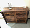 Vintage Industrial Sideboard Storage Cabinet Cupboard Console Table Rustic Metal
