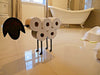 Novelty Sheep Toilet Roll Holder Bathroom Tissue Ornament Free Standing Metal