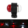 4 Red White Corner Side Marker LED Lights Outline Lamp Truck Trailer Van Bus 12V