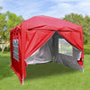 Gazebo Pop-up Marquee Canopy Garden Wedding Party Tent Water-Resistant 3 Size
