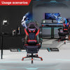 Office Gaming Chair Massage Racing Recliner Executive PC Seat with Footrest Home