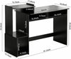 Computer Home Office Desk with Storage - acomfiday Study Writing Desk with Drawe