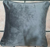 New Plain Luxury Velvet Cushion Cover With Piped Edges All Colours