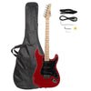 Glarry GST Electric Guitar w/Accessories For Beginner Right Handed Colorful