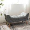 Linden/Velvet Bedroom Chaise Longue Window Seat Bed End Sofa Bench Ottoman Chair