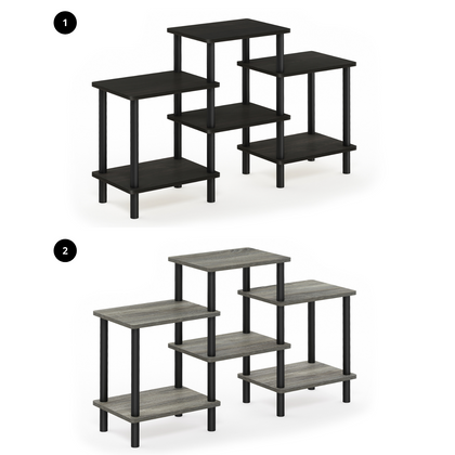 Furinno 18141 Turn-N-Tube DIY Multipurpose Combination Rack