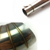 Universal stainless steel 38-51mm Motorcycle GP Slip-On Exhaust Muffler Silencer