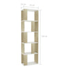 Book Cabinet Room Divider Bookcase Storage Display Corner Rack Wooden Furniture