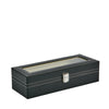 MENS 6 10 12 GRIDS PU LEATHER WATCH DISPLAY CASE COLLECTION STORAGE HOLDER BOX