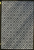 Outdoor, Indoor rug, Alfresco Black Moroccan, Patio,Decking,Picnic,Beach,Garden
