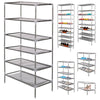 2/4/6/8/10 TIER SHOE STORAGE RACK ORGANISER CABINET SHELF F/ 6/12/18/24/30 PAIRS