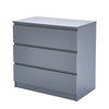 Modern Chest of Drawers Bedside Table Cabinet Nightstand 3 Drawers Bedroom