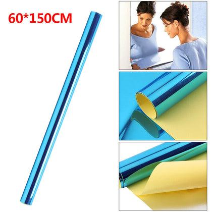 DIY Reflective Glass Self adhesive Mirror Tile Wall Sticker Bedroom Decor Stick