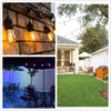 49 Ft Festoon Light Outdoor Lighting Garden String Main Heavy Duty UK Stock