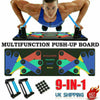 9 in 1 Push-up Board Stand Fitness Workout Gym Chest Muscle Training Exercise UK
