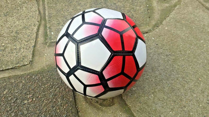 Football Size 5 Soccer Ball Traditional Black White Multicolor PU Leather UK