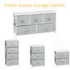 Fabric Chest of Drawers Cabinet Storage Unit Bedside Table w/ 2/3/4/5 Drawers UK