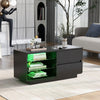 MODERN LED COFFEE TABLE SIDE END TABLE TV STAND CABINET LIVING ROOM FURNITURE