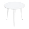 Dining Table 4 Seater Round Table Small Dining Table Kitchen Lounge Garden Home