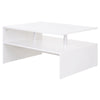 Modern Minimalism Storage Coffee Table Wooden Living Reception Room with Drawer