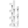 7-tier Bookcase Tree Shape Bookshelf Case Storage Display Display Unit Shelf