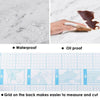 Self adhesive Marble Vinyl Film Wall Sticker Kitchen Furniture Wrapping Film 10M