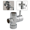 Round Shower 3 Way Diverter Valve Part Water Segregator Handheld Replacement New