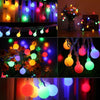 Globe Bulb Ball Fairy String Lights 100/200LED Mains Plug Garden Outdoor Indoor