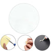 40cm Round Frameless Circle Make-Up Wall Mirrors Bevelled Edge W/ Sticker & Glue