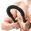 Power Twister Bar Arm Chest Builder Flexible Stretch Spring Gym Exerciser