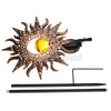 Garden LED Solar Lawn Light Waterproof Outdoor Decor Flame/Sun Flower Shape Lamp