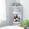 Bathroom Corner Shower Suction Shelf Tidy Wall Storage Basket Kitchen Caddy Rack