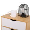 3 Drawer Wooden Bedside Table Cabinet Nightstand Storage Bedroom Furniture