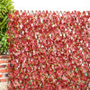 Artificial Hedge Ivy Leaf Expanding Fence Wall Trellis Garden Balcony Wall-Cover