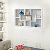 Space Saving Floating Wall Shelves Display Shelf Bookshelf Storage Unit Rack
